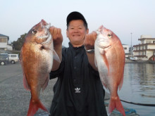 ★★★　午後船マダイ好調　★★★