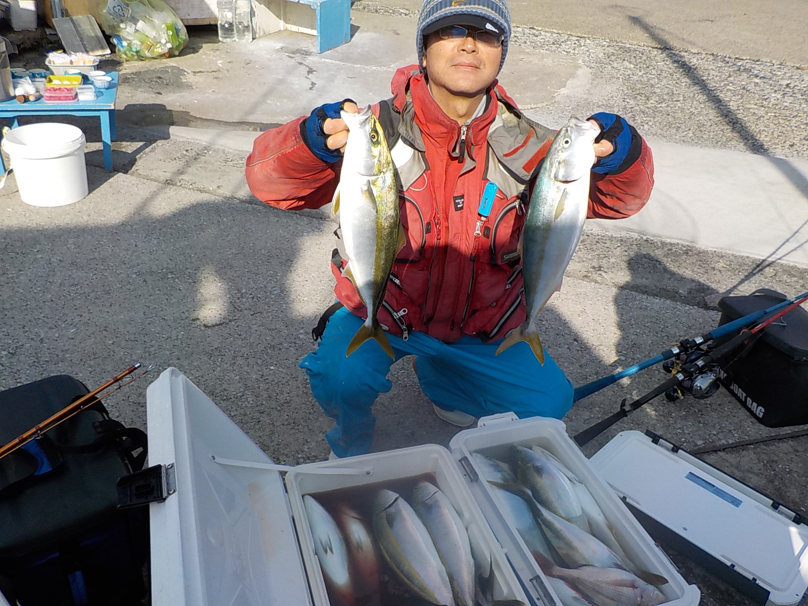 マダイ＆イナダ船