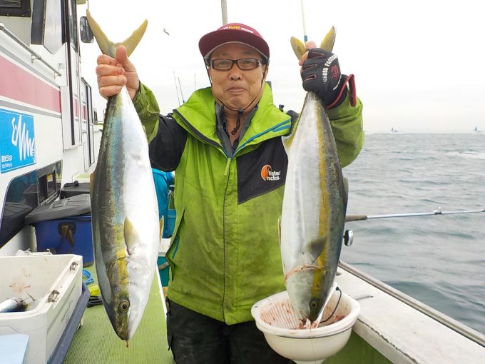 マアジ泳がせ五目船