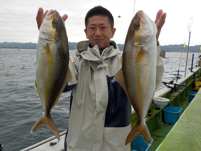 マアジ泳がせ五目船